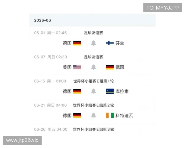 2026世界杯德国队专题:赛程、阵容、出线与夺冠前景分析 2026世界杯德国队专题:赛程、阵容、出线与夺冠前景分析